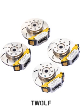 TWOLF M715金属仿真攀爬车脚踏碟刹