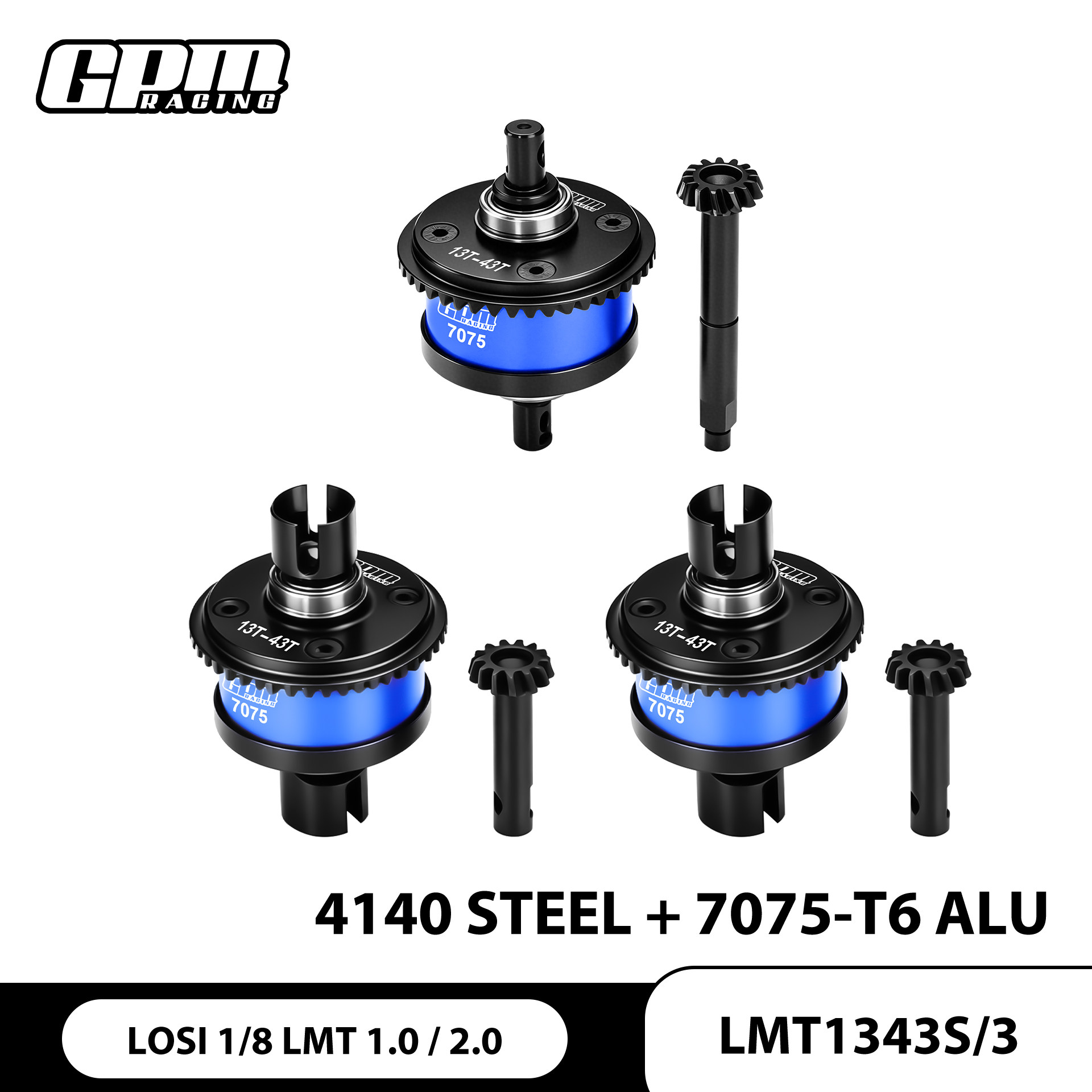 LMT1.0/2.0前中后差速器