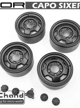 Capo武士 Samurai 吉姆尼 金属 复古轮毂B款 （黑色）