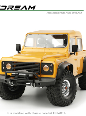 荒野卫士 RD110 皮卡车壳 4门 313mm轴距 TRX4硬壳车壳