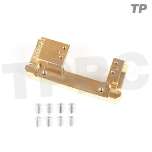 TRACTION HOBBY KM2/KM3/KM4 前置舵机支架 黄铜配重 前置舵机座