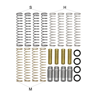 HR Axial SCX24 90081 C10金属大行程避震转换套件适用SXTF326R01