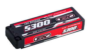 5300mAh 7.4V 硬壳锂电池 ERC 4mm 110C PLUS 三圈霸道