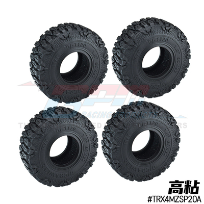 TRX4M攀爬车1寸高粘胎皮FMS小奇