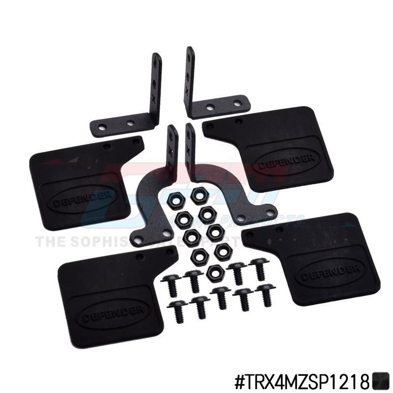 TRX4M仿真路虎卫士橡胶挡泥板图片
