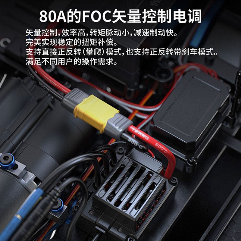 브러시리스 전기 모터 3970 3652 모터가 장착된 MEIJIAXIN XIANGXI H8H 달팽이 F8 F10 등산 차량