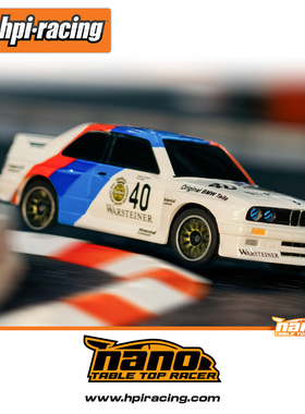 HPI Nano TTR仿真1/64宝马M3 Warsteiner遥控玩具车 160992 现货
