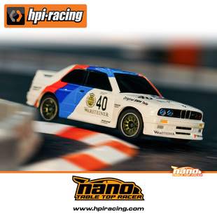 HPI Nano TTR仿真1/64宝马M3 Warsteiner遥控玩具车 160992 现货