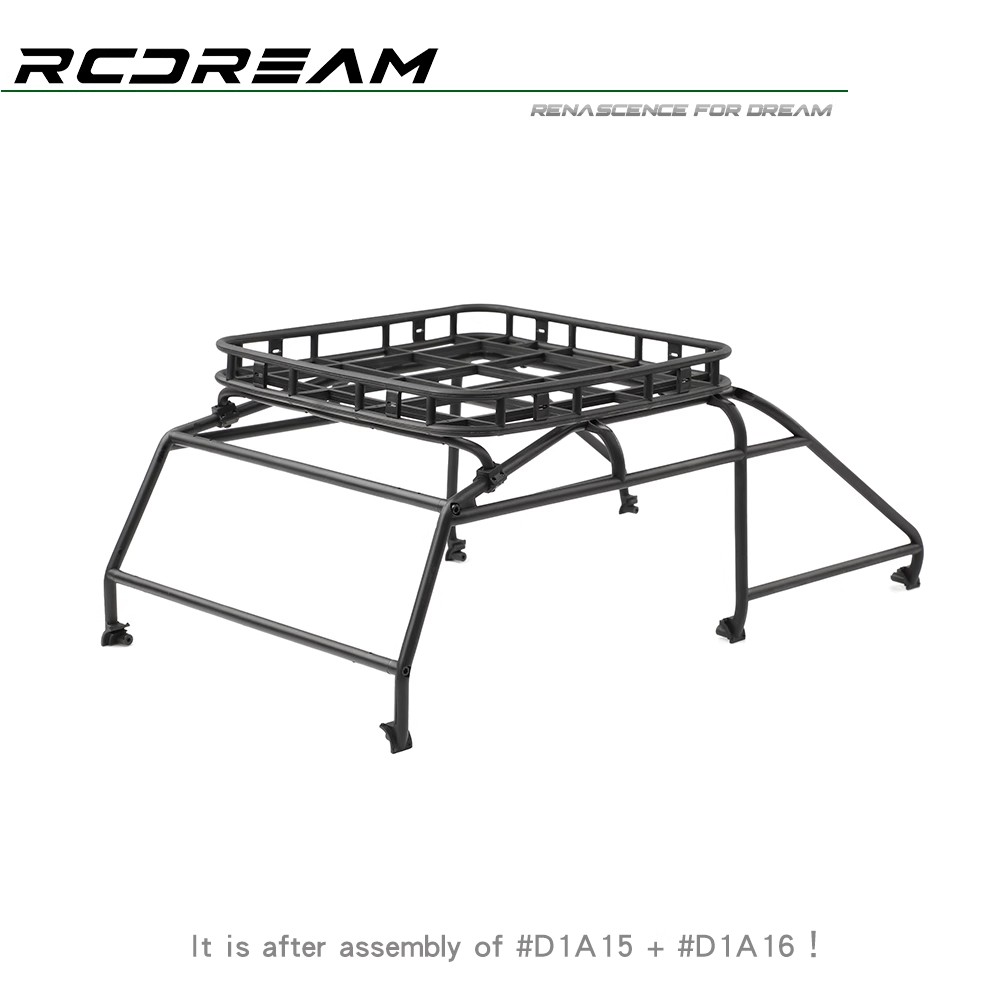 RCDream RD110 TRX4 皮卡防滚架 行李架 路虎荒野卫士 #D1A15/16
