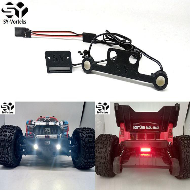 沃泰克斯石页 Arrma Vorteks专用灯组模型车灯可遥控开关