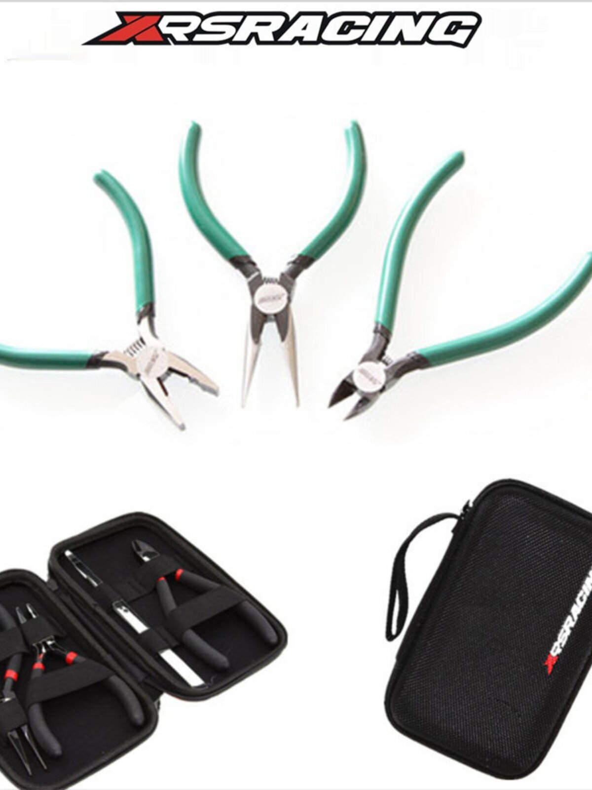 XRSRACING 미니 싱글 팁 베벨 와이어 커터 도구 핀셋 조합 싱글 팩 XRS-00026