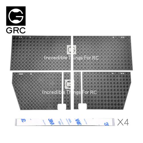 TRX4 仿真路虎卫士车门防滑板 车门装甲装饰 车壳改装件 GAX0068C