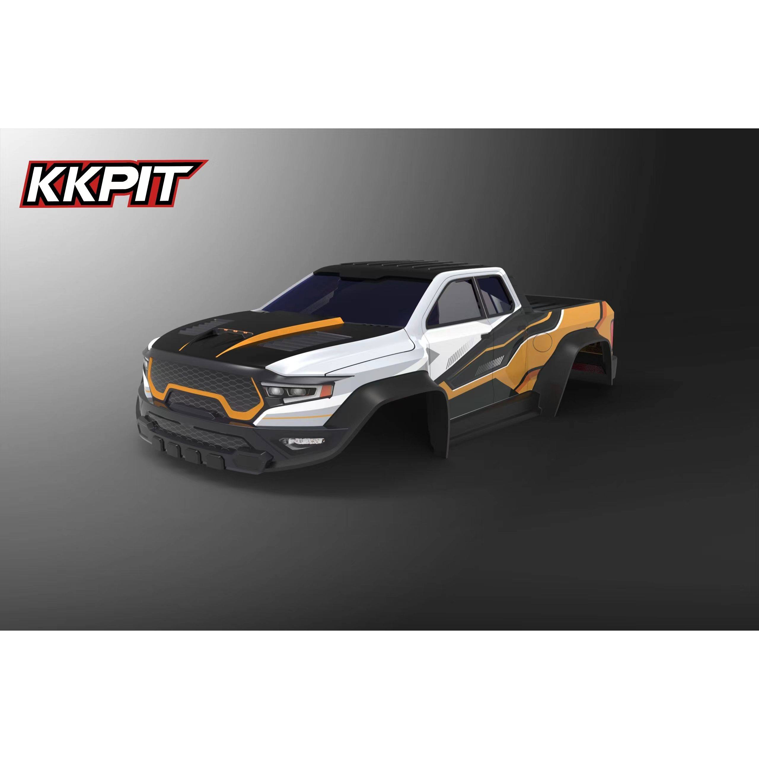 KKPIT-1/10短卡适用霸王龙车壳PC1.5轴距330mm 11506P