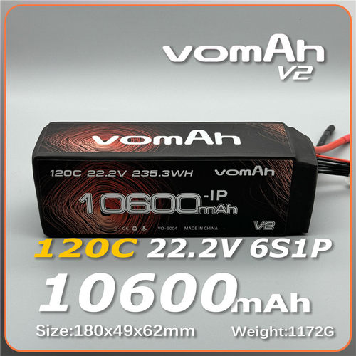 锂电池10600mah22.2V120C