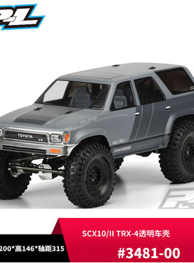 PL 1991丰田 313mm轴距 透明车壳 SCX10 II TRX-4 #3481-00 现货