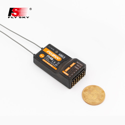 富斯FTr8B8通接收机双天线回传