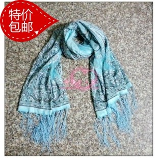 包邮 买2送1 泰国原单薄纱围巾/丝巾/披肩 骑车度假防晒防风沙