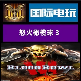 Steam PC正版游戏 全球key 怒火橄榄球3 Blood Bowl 3DLC 激活码