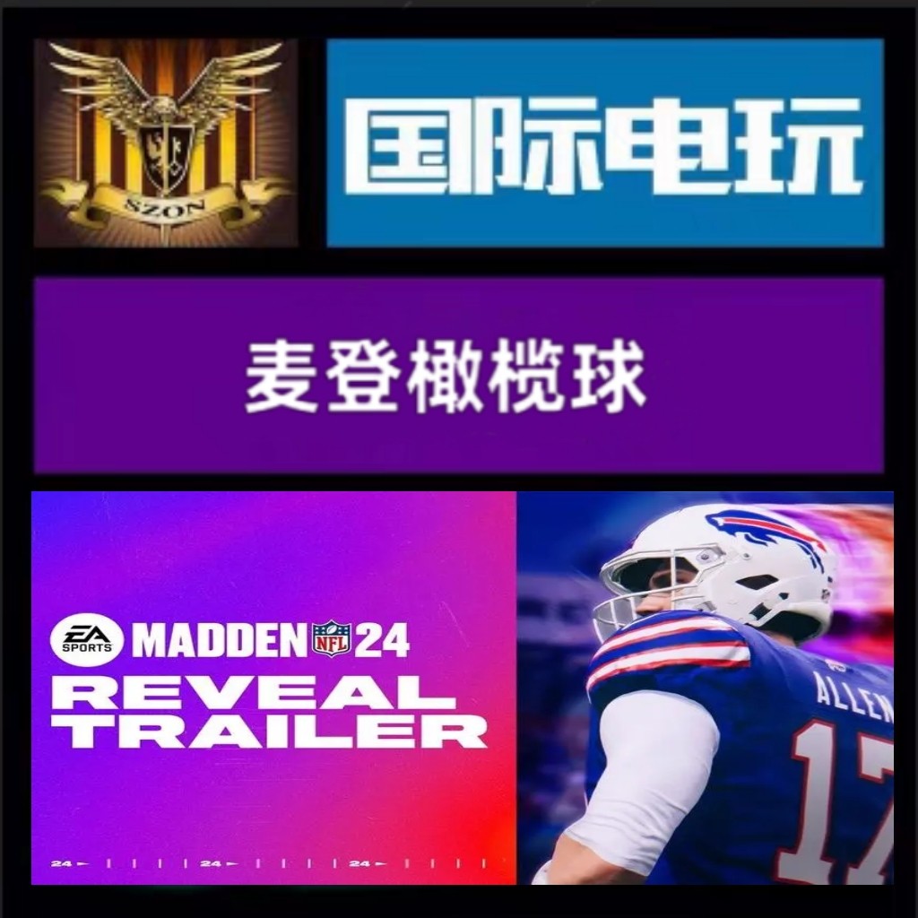 Steam PC正版游戏 全球key 麦登橄榄球24 Madde