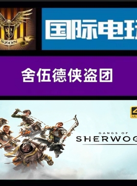 Steam PC正版游戏 全球key 舍伍德侠盗团 Gangs of Sherwood 激活