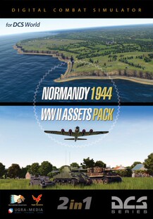 PC正版key DCS 诺曼底Normandy 1944 Map WWII Assets ED官网