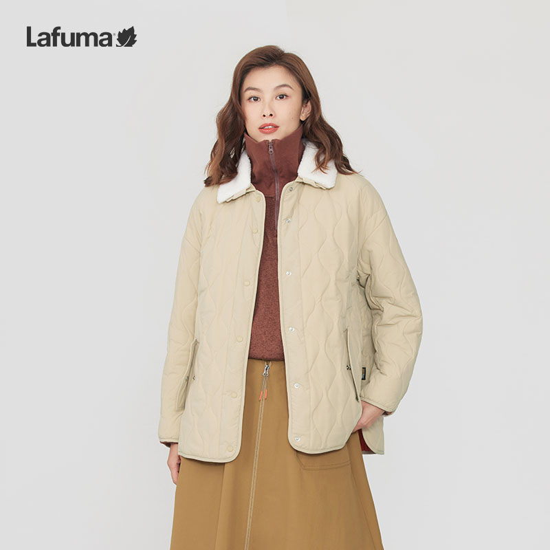 LAFUMA乐飞叶棉服翻领