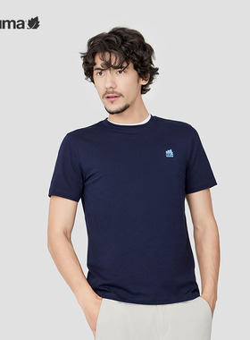 Lafuma/乐飞叶舒适凉感运动健身短袖T恤男士休闲打底衫LMTS4BS37