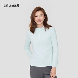 T恤LFTS4DL95 LAFUMA乐飞叶户外秋冬女士保暖半拉链摇粒绒抓绒长袖