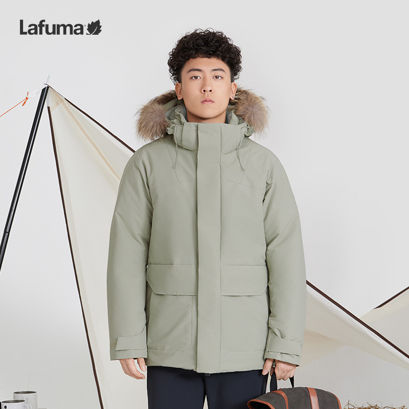 lafuma户外保暖男鹅绒羽绒服