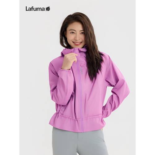 乐飞叶女防水防风轻量可打包夹克