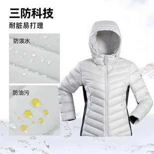 商场同款 户外防泼水保暖舒适外套NDJFT2939S 诺诗兰羽绒服女25新款