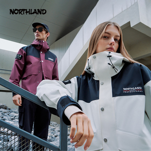 商场同款 全压胶冲锋衣户外防水防风外套NWJFT0109S 诺诗兰情侣款