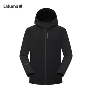LAFUMA乐飞叶户外秋冬耐磨软壳登山夹克男上衣加绒外套LMJA4DF15