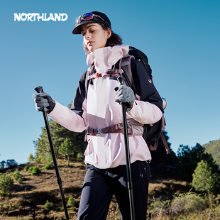 商场同款 诺诗兰女士三防冲锋衣25户外防水防风登山外套NWJFH2151S
