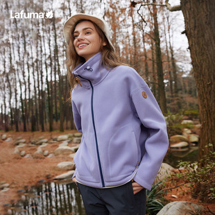 LAFUMA乐飞叶户外抓绒衣女加厚摇粒绒亲肤保暖开衫 外套LFJA4CR63