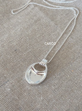 简约百搭包包吊坠长款项链女小众设计时尚个性高级感冷淡风毛衣链