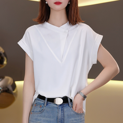 8141 夏季新款宽松休闲洋气显瘦百搭小衫