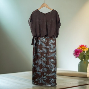 时尚 新款 雪纺系带宽肩带吊带裙假两件连衣裙 夏季 2211