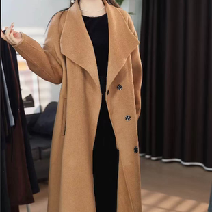 休闲百搭气质长款 时尚 双面呢大衣LY 秋冬款 2632
