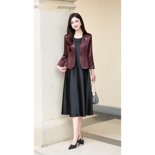 洋气气质显瘦两件套套裙LY 时尚 T643 春秋款