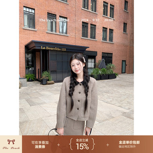 thepeachofficial【圣日尔曼气质千金双面呢套装】