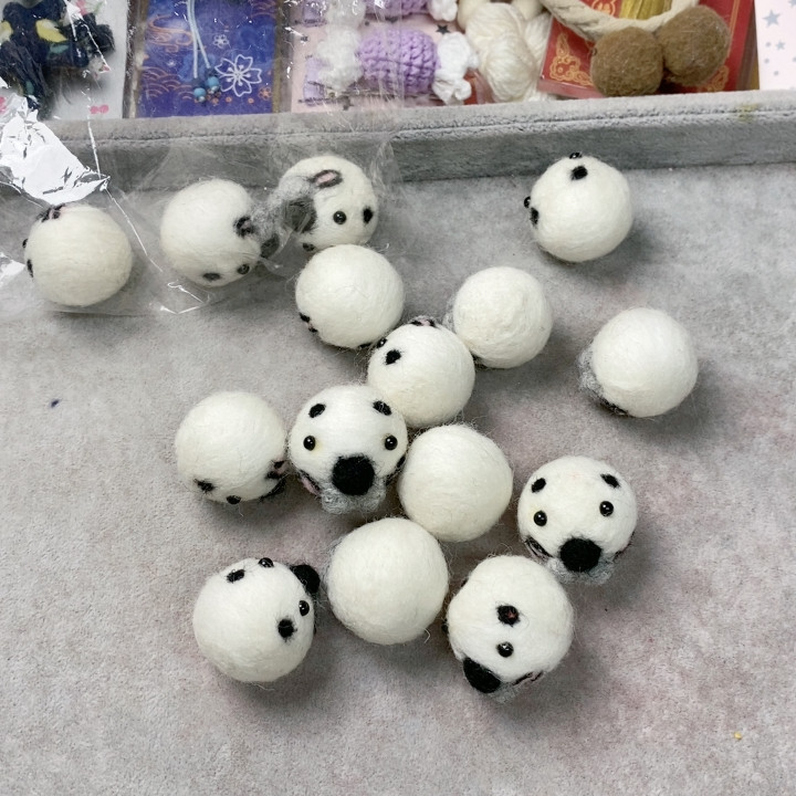 537号15个羊毛毡海狮头,饰品/流行首饰/时尚饰品新,胸针,淘宝优惠券,粉丝福利购,淘宝优惠卷