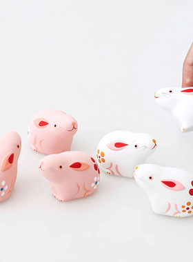 中川政七商店陶土招福兔日式礼物