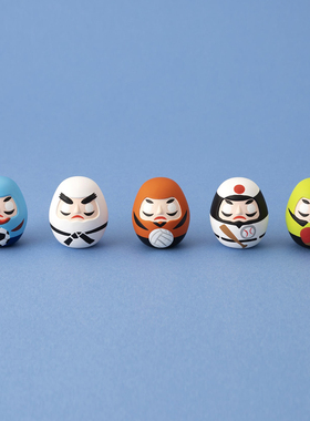 中川政七可爱风祈福陶土摆件