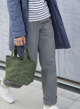 官方正品日本SIWA纸和手提袋手提包小包 便当包午餐袋 深泽直人