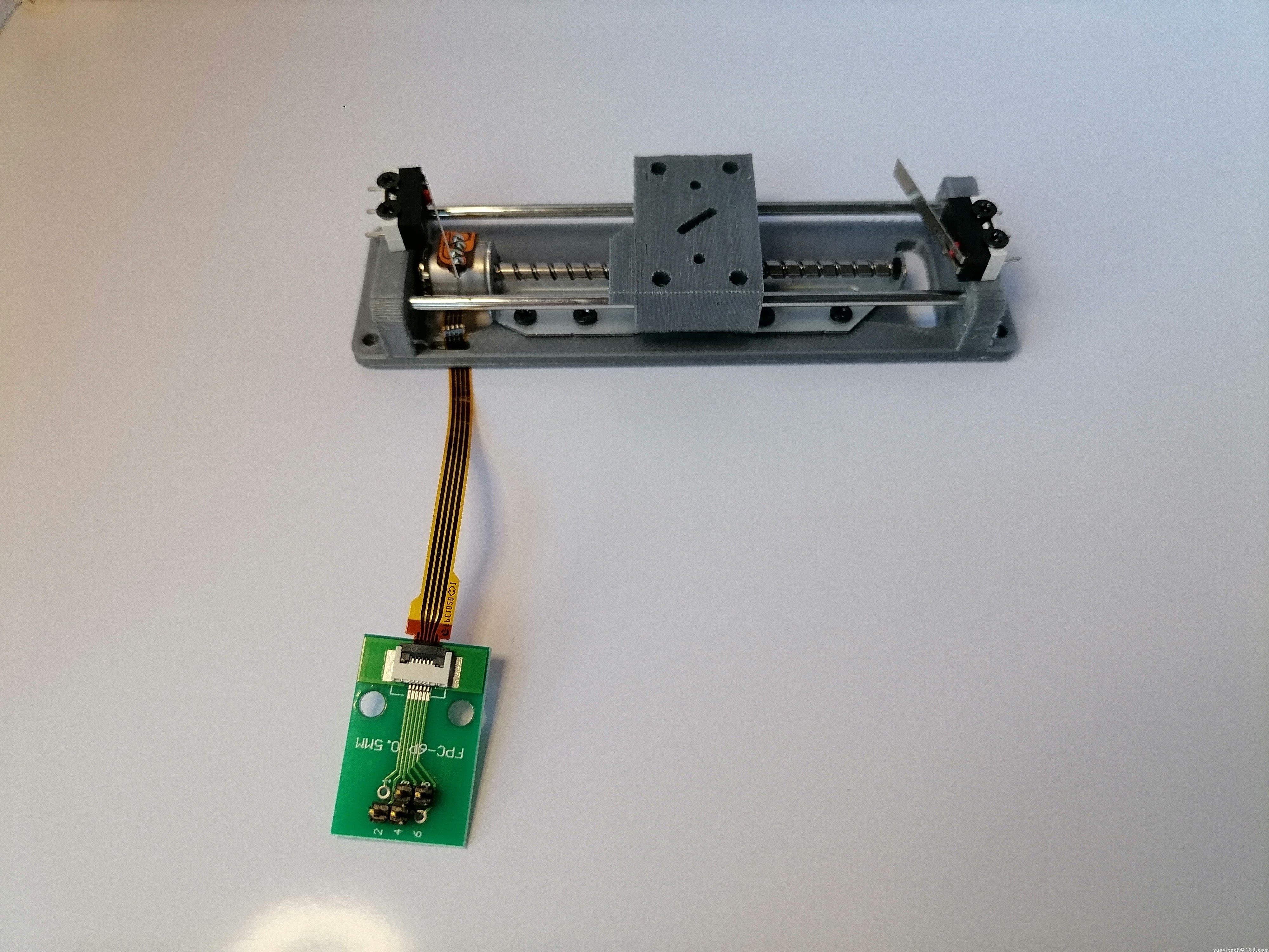 微型 步进电机 滑台 DIY 滑轨 丝杆 3D打印滑车 激光 雕
