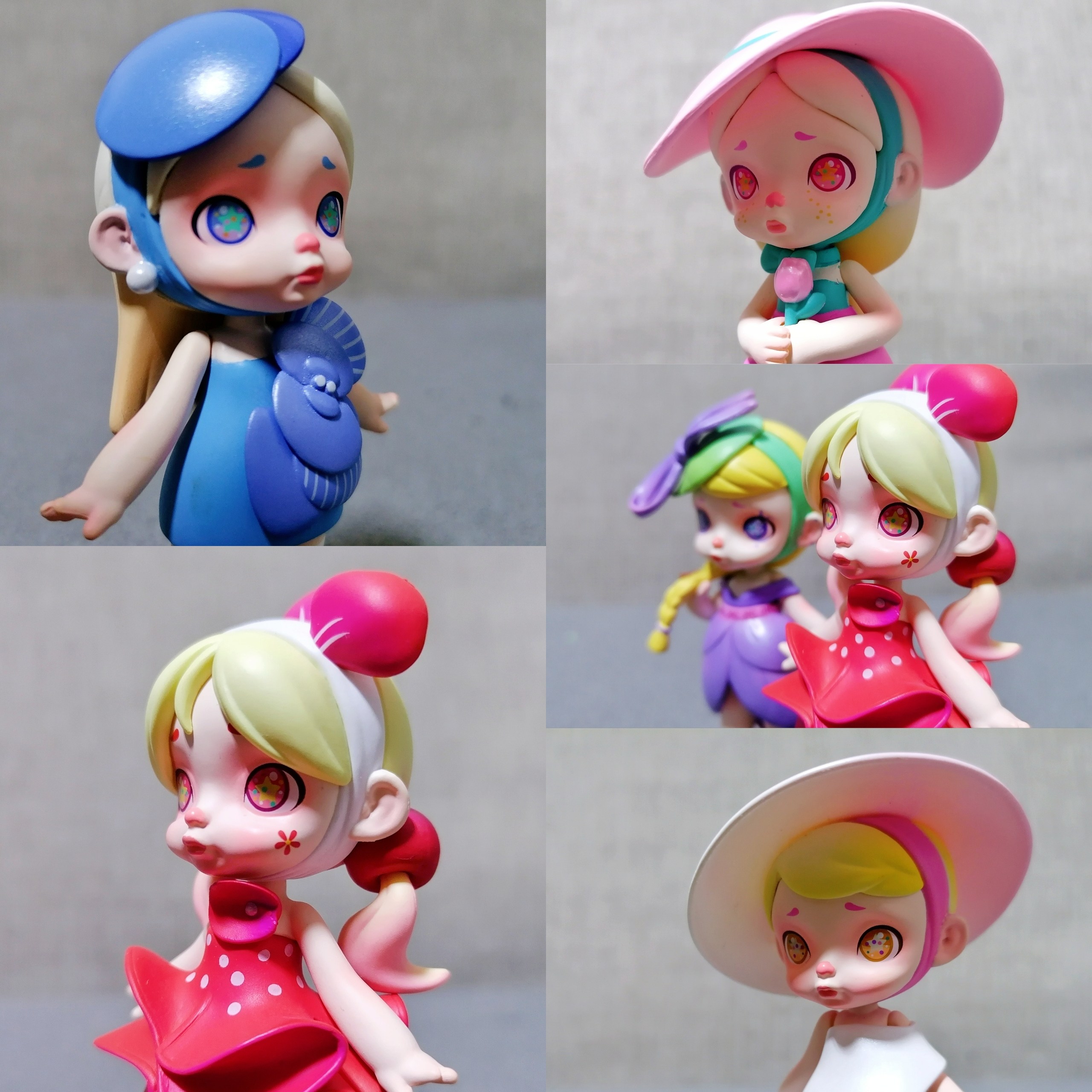 正版laura劳拉花卉时装系列盲盒手办可爱女孩公仔摆件礼物潮玩