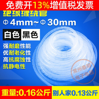 缠绕管束线带理线器保护套