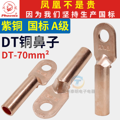 国标凤凰DT接线端子堵油式紫铜