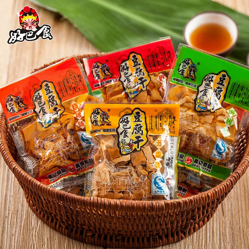 好巴食豆腐干2斤香辣豆干网红辣条